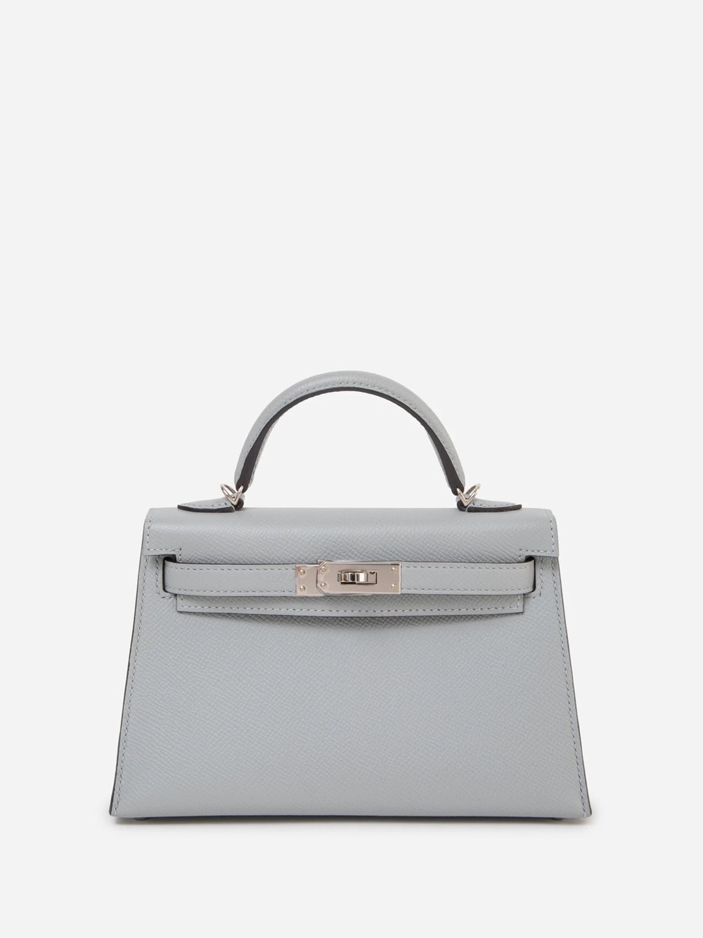 Hermes 2018 Blue Glacier Epsom Leather Mini Kelly 20